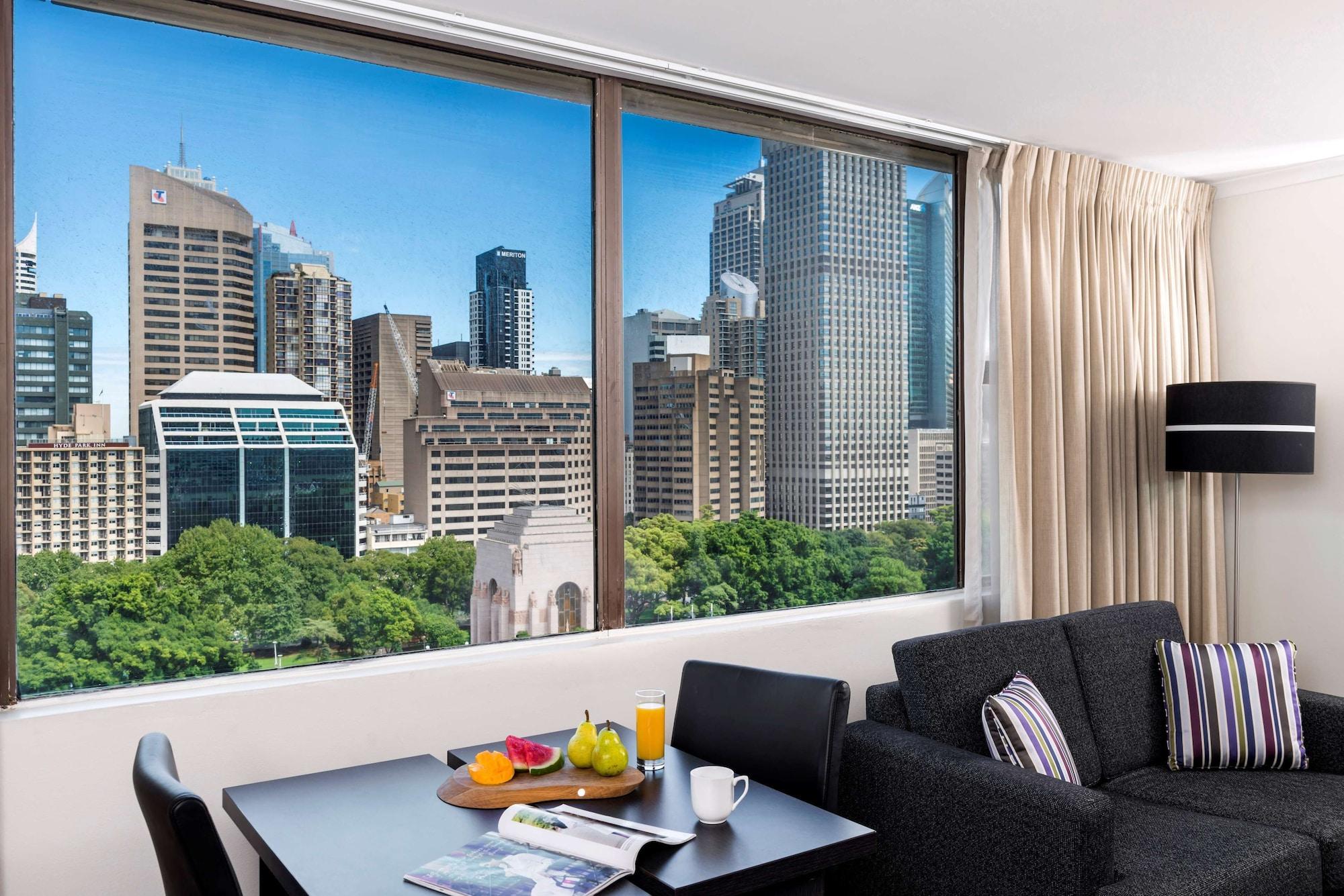 Oaks Sydney Hyde Park Suites Extérieur photo